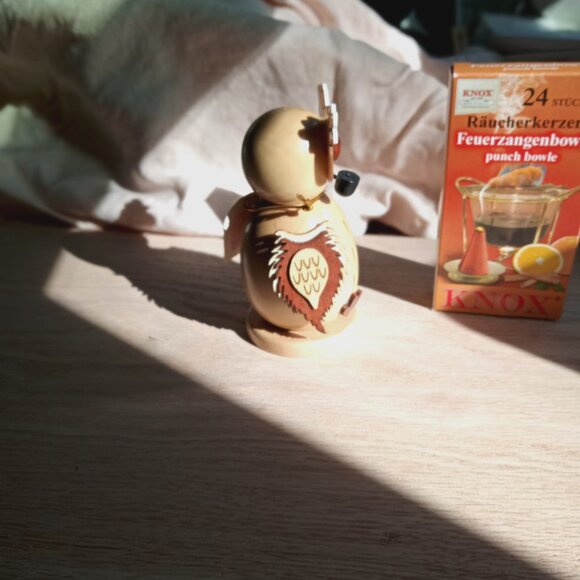 Beechwood owl incense burner - Picture 7 of 8